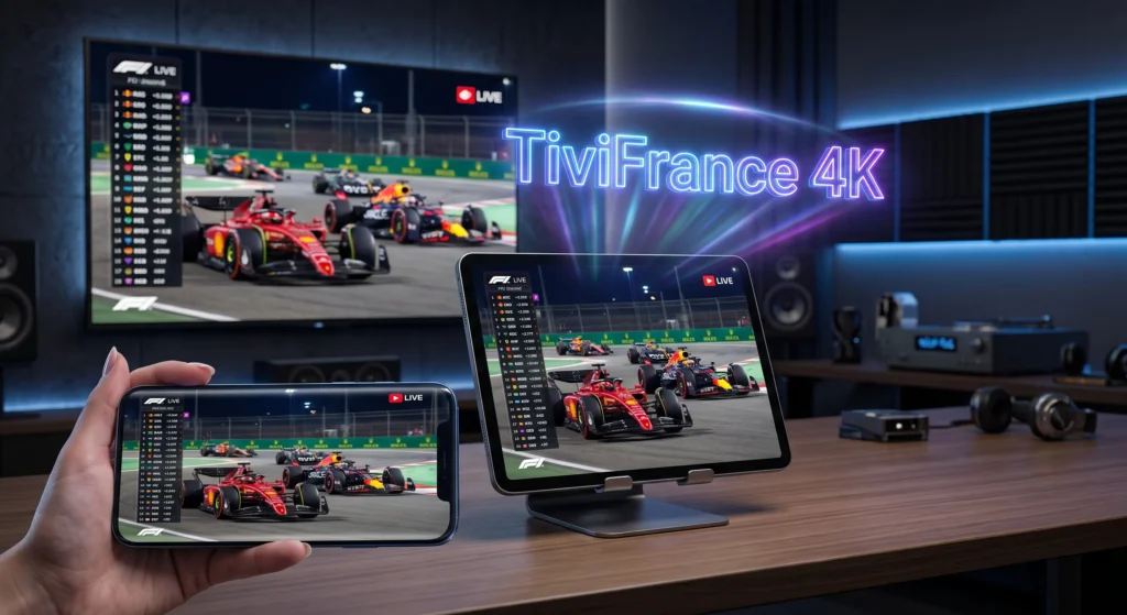 L'abonnement IPTV TiviFrance4K est compatible sur Smart TV, tablette et smartphone.