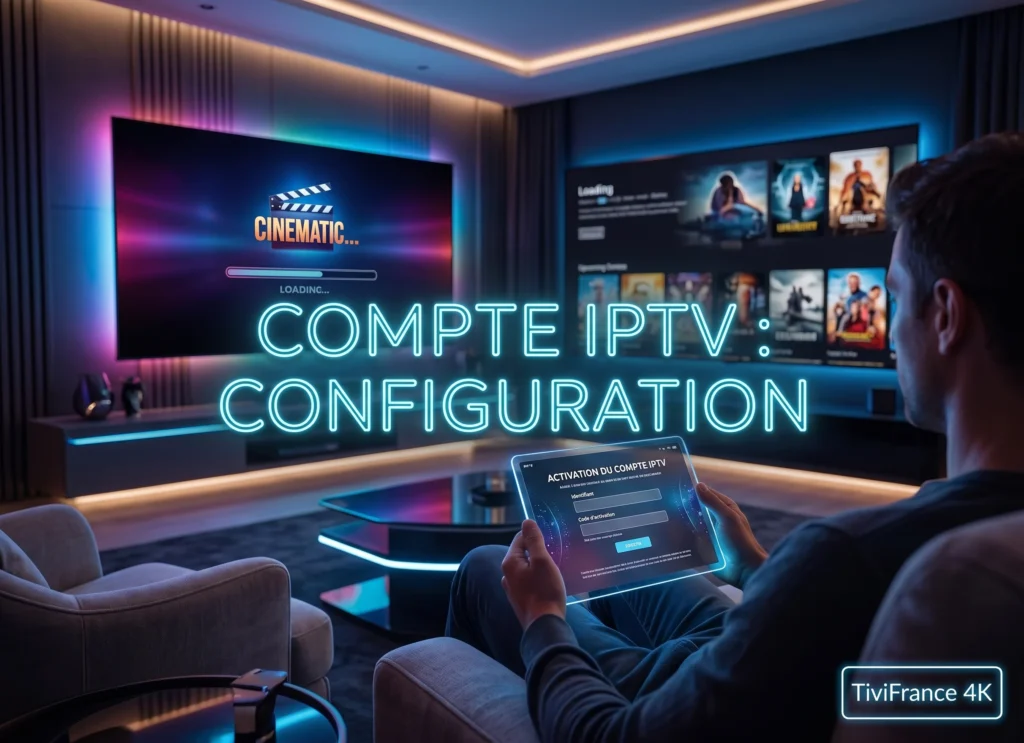 Compte IPTV : créez et configurez votre accès sur tous vos appareils en 2026
