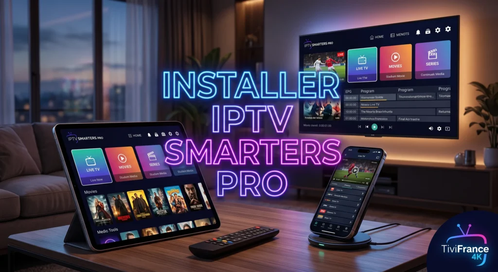 Installer IPTV Smarters Pro facilement sur tous tes appareils en 2026